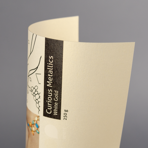 Curious Metallics White Gold, 250 g