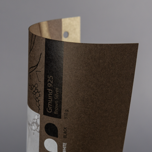 Gmund 925 Brown Silver, 310 g