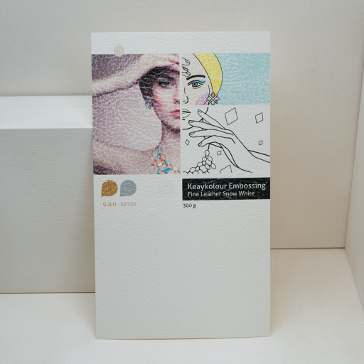 Keaykolour Embossing Fine Leather Snow White, 300 g