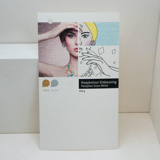 Keaykolour Embossing Pamphlet Snow White, 300 g