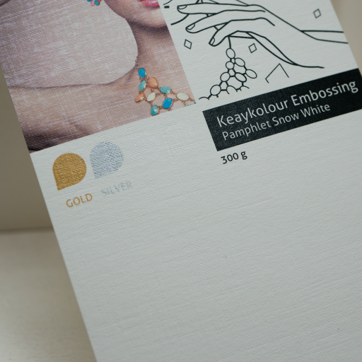 Keaykolour Embossing Pamphlet Snow White, 300 g