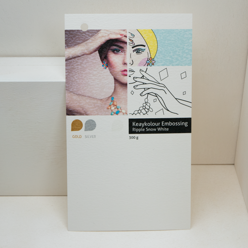 Keaykolour Embossing Ripple Snow White, 300 g