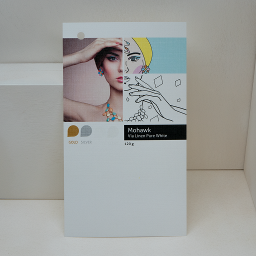 Mohawk via Linen Pure White, 120 g