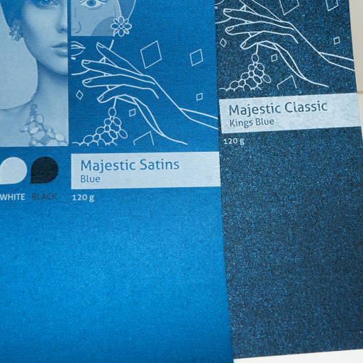 Majestic Satins Blue, 120 g