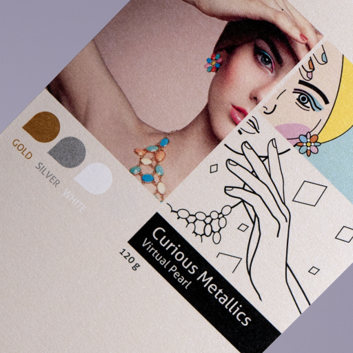 Curious Metallics Virtual Pearl, 120 g